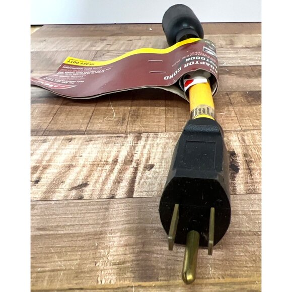 Ace Heavy Duty Outdoor Adaptor Cord 15 To 20 Amp Electrical Converter 33322 - Picture 5 of 5